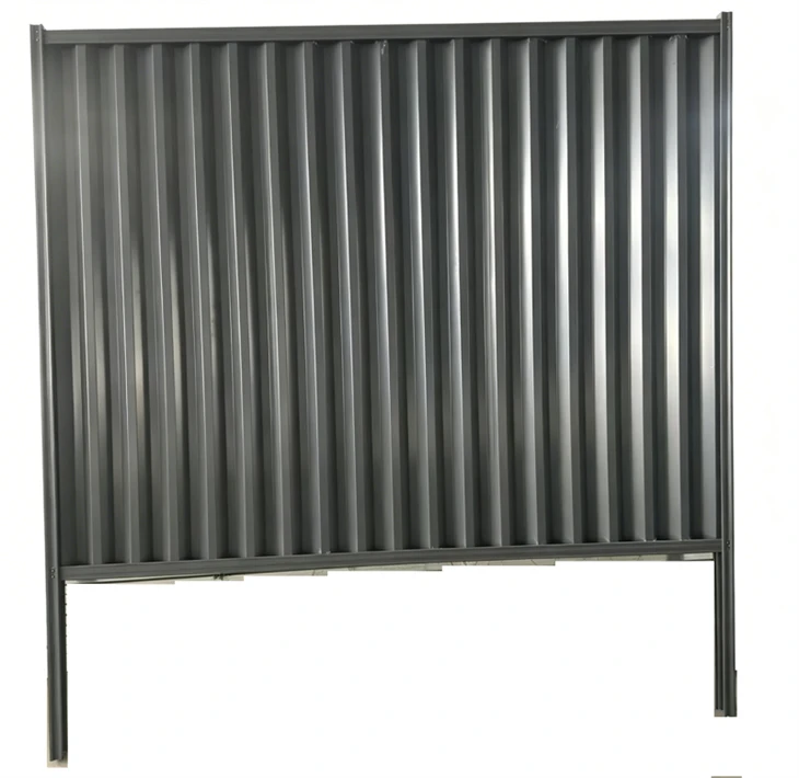 Black Colorbond Fencing